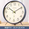Reloj de Mesa Sala de Estar 2025 Nuevo Reloj de Escritorio Péndulo Escritorio Pantalla de Reloj Grande Hogareño Reloj Despertador Digital Adornos