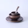 Louças Estilo Montanha, Pratos do Restaurante de Hot Pot Shanhuanyuan, Pratos Especiais de Yunnan-Guizhou-Sichuan, Pratos de Osso de Alta Estética, Tigelas de Arroz, Xícaras de Chá, Colheres