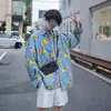 Camisa solta única do Pikachu, roupas masculinas plus size, nova moda de outono, top estiloso estilo Hong Kong, roupas masculinas disponíveis para dropshipping