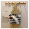 Bolso Tote de Gran Capacidad Moda Estilo Coreano para Viajes Diarios para Mujeres 2025 Nuevo Versátil Bolso de Hombro/Axila
