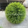 Bolas de Arbusto Simuladas, Bolas de Ciprés de Red de Plástico, Bolas de Boj, Bolas de Milán, Bolas de Ciprés de Red de Plástico Decorativas para Interiores y Exteriores