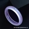 Venta al por mayor del fabricante Pulseras de Jade Imitación de Alta Calidad, Pulseras de Jade Morado Claro de Alto Hielo, Pulseras de Jade de Cuarcita, Pulseras de Jade Luna Blanca