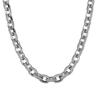 Joias Hip Hop Europeias e Americanas Corrente Ova O 15mm Colar de Zircônio de Cobre Pulseira Totalmente Cravejada de Diamantes Moda Personalidade para Homens e Mulheres