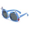 Nuevas gafas de sol para niños lindo dragón de dibujos animados junior gafas polarizadas gafas de sol para estudiantes gafas de sol gafas de sol 8184