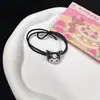 Sanrio lindo transparente cabeza de perro Yugui cuerda ins pareja goma elástica pequeña para novio dibujos animados coreanos amigas accesorios para el cabello