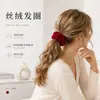Lazo Rojo para el Cabello de Año Nuevo 2026 Año del Caballo para Mujer, Lazo de Alto Nivel para Moño, Accesorio para el Cabello Scrunchie