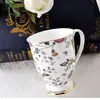Taza de porcelana de hueso creativa de Tangshan Taza de Café Leche Taza de regalo de cerámica LOGOTIPO impreso una generación de cabello