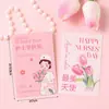 5.12 Día de la Enfermera Regalo de Acompañamiento Decoración de Cupcake Bobo Tulipán Blanco Ángel Etiqueta Colgante Bolsa de Regalo de Mano