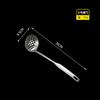 Colador para Olla Caliente de Acero Inoxidable 304 Cuchara para Sopa Integrada Espesada para Hogar Cuchara para Olla Caliente con Gancho Mango Largo Juego de Cucharas con Ranuras