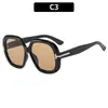 Nuevas Gafas de Sol con Tachuelas T para Proteger del Sol Tendencia Transfronteriza Unisex Gafas de Sol para Conducir Gafas de Sol de Alta Gama para Exteriores