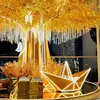Iluminación y Dispositivo de Exhibición de Árbol de Dinero Creativo de Año Nuevo Accesorios para Registro de Celebridades de Internet en Centros Comerciales
