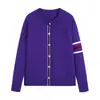 ZA comercio exterior transfronterizo artículo popular de ropa para mujer 2026 otoño nuevo moda europea y americana cómodo casual suéter de punto con bloques de color