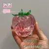 Superventas Transfronterizo Vaselina Molde de Fresa Grande Juguete de Apretar Moldeable Fruta Realista Transparente Descompresión Juguete Creativo para Adultos