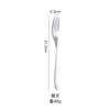 Cuchillo, Tenedor, Cuchara de Acero Inoxidable 304 New Moonlight Cubiertos Cuchillo para Bistec Occidental Logo de Hotel Restaurante Pulido Espejo