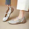 Zapatos Mary Jane de Estilo Suave con Hebilla Única para Mujer 2026 Suela Suave Otoño Nuevos para Viajar Tacón Oculto Corte Bajo Zapatos Individuales para Mujer