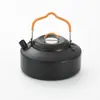 Amazon Acero Inoxidable 304 Hervidor de Carbón Pequeño Tetera Llama Abierta Hervidor de Agua Juego de Té Hervidor Exterior