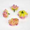 Cabezas de Flores de Rosa Vintage Simuladas, Materiales Florales Hechos a Mano para Decoraciones de Bolsos y Sombreros, Arte Floral para Decoración de Cajas de Regalo, Flores Artificiales