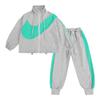 Conjunto para Meninas Infantil Celebridade da Internet Primavera Estilo Ocidental 2022 Novo Estilo Coreano Fashionável Esportivo Crianças Maiores Vestuário Conjunto de Duas Peças para Meninas