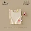 Conjunto de Roupa para Meninas 2026 Verão Novo Estilo Roupa para Bebês e Crianças Pequenas Conjunto de Duas Peças com Colete sem Mangas e Shorts Florais para Meninas