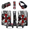 PS5 5IN1 Soporte de Carga con Adhesivo Protector para Audífonos Control Remoto Juego de Adhesivo Set 5 en 1