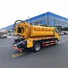 Vehículo Multifuncional de Limpieza y Succión Tanque de Aguas Residuales Tanque de Agua Limpia Separado Succión Bomba de Alta Presión Desatasco de Alcantarillas Transporte de Lodos Fecales
