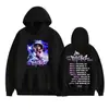 Rapper Dei V Los Flavorz Us Tour 2025 Merchandise Moletom Unissex Lã Casual