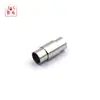 Hebilla magnética de acero inoxidable sin clavos hebilla de rueda delgada pulsera de cuerda de cuero conexión de acero de titanio Accesorios de joyería dorados para bricolaje