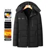 2026 Inverno Amazon SHEIN 3D Transfronteiriça Masculina Espessada Casual Quente Jaquetas e Casacos de Algodão Coleção (Requer Conversão de Tamanho)
