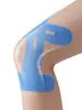 Cinta pre-cortada para músculo de la rodilla, rodillera deportiva, soporte para rótula, vendaje elástico, cinta kinesiológica transpirable, protección para correr