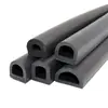 Tira de sellado autoadhesiva tipo D de espuma EPDM para suministro Puerta de madera inferior insonorizada a prueba de polvo Puerta corrediza Ventana corrediza Tira anticolisión