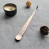 Herramienta para Vela de Aromaterapia Bronce Rojo Juego de 4 Piezas Mecha Portamechas Cortador de Velas Tapa Apagavelas Gancho de Campana Bandeja