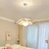 Lámpara de araña estilo nórdico japonés, lámparas de nube, iluminación personalizada para dormitorio, tienda de ropa, sala de arte, estudio, retro creativo