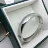 Pulsera Trendy de Patrón de Ola Irregular, Brazalete Liso Abierto, Suministro de Joyería de Gama Alta de Nicho para Comercio Exterior