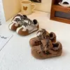 Zapatillas deportivas casuales para niños, nuevo modelo de otoño, zapatillas de entrenamiento retro con estampado de leopardo alemán para niños y niñas de 4 a 8 años, suela suave y antideslizante
