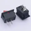 Interruptor basculante certificado según el estándar coreano Kc Kcd 0.05kg de dos posiciones de 15*21 mm ignífugo para electrodomésticos
