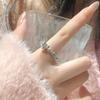 Rosa para ti: Anillo de Ramo de Rosas de Diseño Único para Mujer, Anillo de Dedo Índice Moderno y Personalizado, Estilo Nuevo de Moda