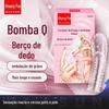 Capa de Dedo Flor Shangpai Longlin 1 Pacote Ondulada Granulada Capa de Dedo Tipo Q Carnuda Animado para Ir Profundo no Miolo da Flor e no Grão