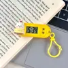 Oso Autocrítico Reloj Colgante Portátil Reloj Electrónico Mini para Estudiantes Colgante de Horario de Exámenes de Trabajo Estudio Mejor Amigo Regalo