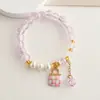 Pulsera de Joyería de Nuevo Estilo, Joyería de Cuentas de Cristal Estilo Coreano, Pareja, Estudiante, Pulsera Infantil, Joyería para Niñas al por Mayor