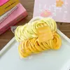 Paquete de 50 Anillos para el Cabello Básicos de Color Degradado Alta Elasticidad Cuerda para el Cabello de Niñas Niños Banda de Goma Sin Daño al Cabello Anillo para el Cabello