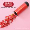 Celebridad de internet Douyin cumpleaños boda mini pequeño petardo saludo lanzador de mano de tirador accesorios festivos para fiesta petardo macarrón