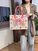 Nueva bolsa de fieltro de dibujos animados Sanrio Kulomi, bolsa de fieltro, bolsa de almacenamiento, bolsa de regalo de fieltro