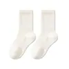 Calcetines Infantiles para Primavera, Otoño e Invierno, Algodón Puro, Calcetines de Algodón Clase A, Calcetines Escolares para Niños y Niñas, Calcetines Deportivos, Sin Costuras, Antibacterianos, de Caña Media