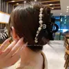 Presilha de Cabelo, Presilha de Garra para Grandes Quantidades de Cabelo, Estilo Pérola de Alta Qualidade, Elegante Presilha Tubarão, Grampo para a Parte de Trás da Cabeça, Acessório de Cabelo, Acessório de Cabeça