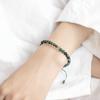 Pulsera de Cuentas de Hierba de Agua Verde para Mujer Verano Cristal ins Diseño Nicho Novia Cuentas de Transferencia Tejido a Mano Hecho a Mano Suerte