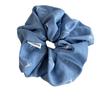 Diadema de Tela Vaquera Lavada Vintage Aro para la Parte Superior Alta de la Cabeza Lazo Simple de Puntos Polka Accesorios para el Cabello para Salir