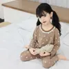 Ropa Nueva para el Hogar para Niños y Niñas, Trajes de la Categoría a Sin Huesos, Ropa de Hogar de Algodón Puro de Otoño para Bebé