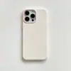 Serie de colores pastel para macaron, adecuada para la funda del teléfono Apple 17PRO, cubierta protectora simple y brillante anticaídas para iPhone18/15