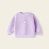 Ropa para niños Sudadera informal de cuello redondo con forro polar Ropa de invierno Otoño e invierno Chaqueta cálida para niños y niñas Bebés Niños Algodón puro