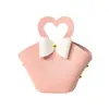 Caja Creativa de Dulces para Boda en Forma de Corazón, Bolsa de Dulces de Cuero en Forma de Corazón para Llevar en la Mano, Recuerdos de Boda, Regalos de Agradecimiento, Empaque para Dulces